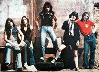 Photo AC/DC 1977