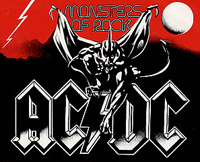 Shirt Europe AC/DC 1980