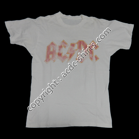 Shirt Europe AC/DC 1996 recto