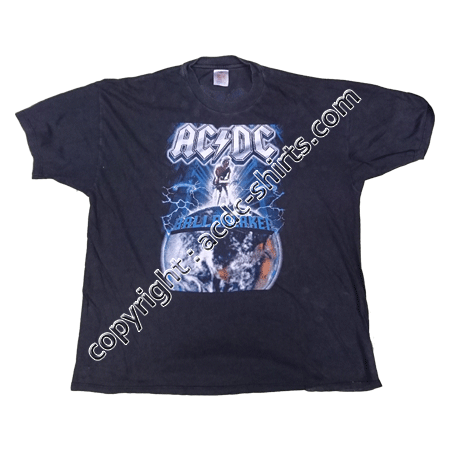 Shirt Europe AC/DC 1996 recto