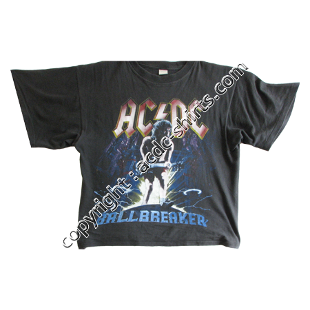 Shirt Europe AC/DC 1996 recto