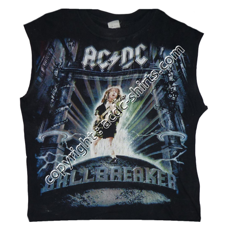 Shirt Europe AC/DC 1996 recto