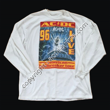 Shirt USA AC/DC 1996 recto