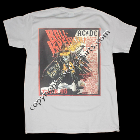 Shirt Canada AC/DC 1996 verso