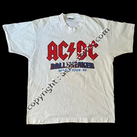 Shirt USA AC/DC 1996 recto