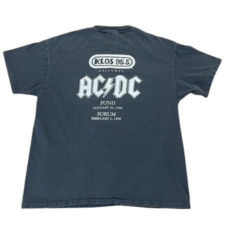 Shirt USA AC/DC 1996 verso