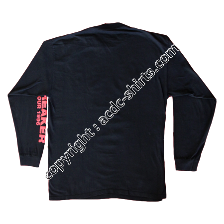 Shirt USA AC/DC 1996 verso