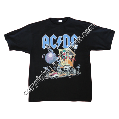 Shirt Europe AC/DC 1996 recto