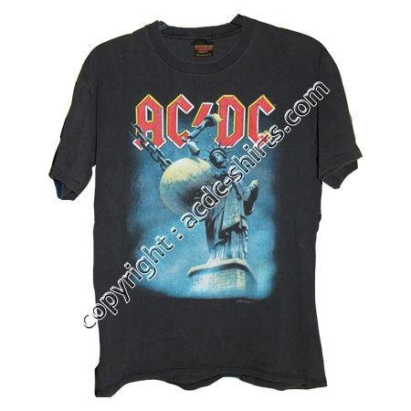 Shirt Europe AC/DC 1996 recto