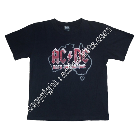 Shirt Australia AC/DC 2010 recto