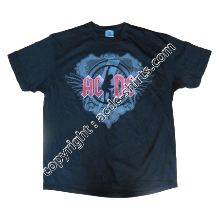 Shirt Europe AC/DC 2009 recto