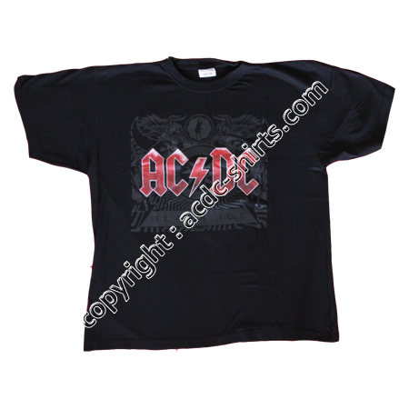 Shirt Europe AC/DC 2010 recto