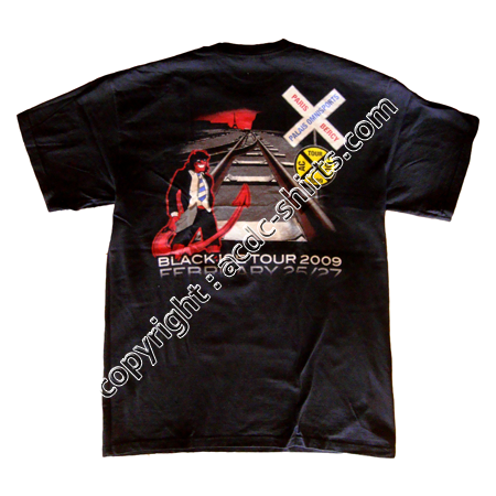 Shirt Europe AC/DC 2009 verso