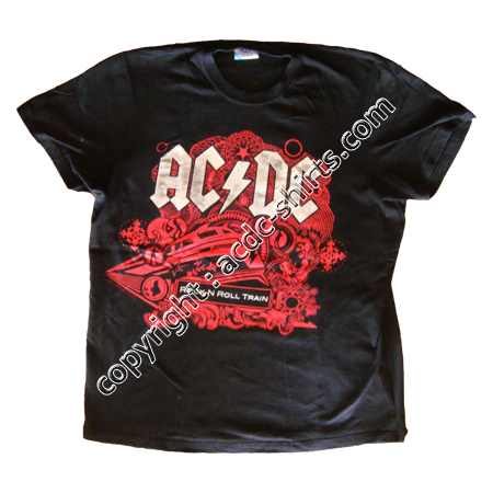 Shirt Europe AC/DC 2009 recto