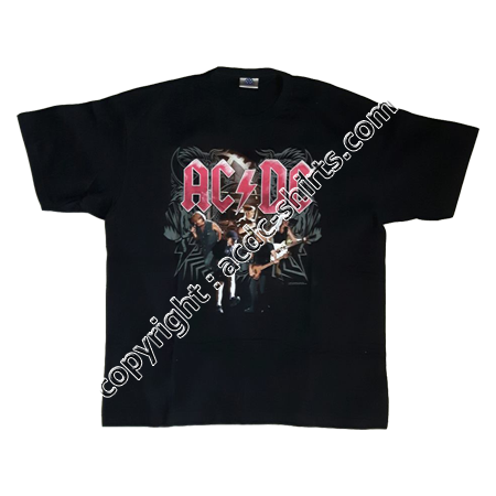Shirt Europe AC/DC 2009 recto