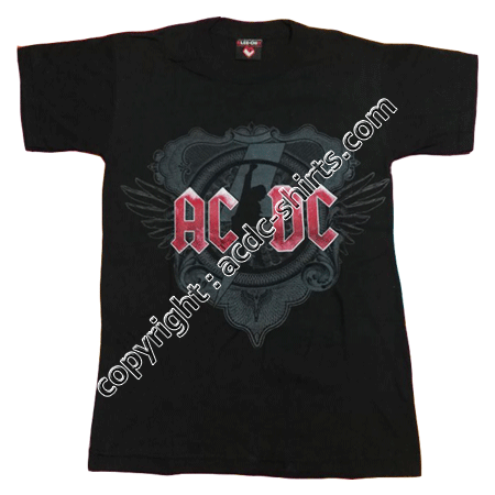 Shirt South America AC/DC 2008 recto