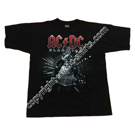 Shirt South America AC/DC 2008 recto