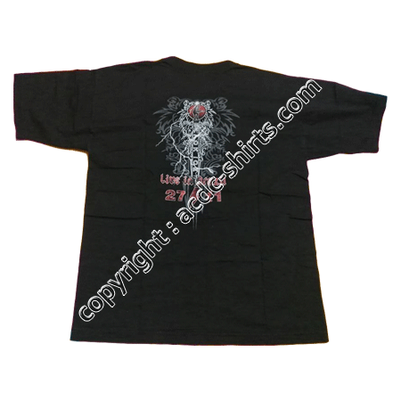 Shirt South America AC/DC 2008 verso