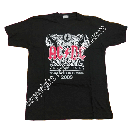 Shirt South America AC/DC 2008 recto