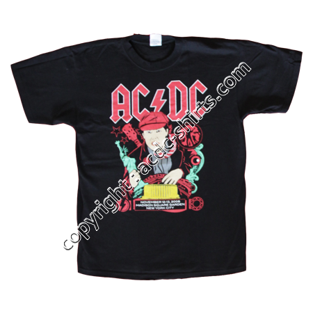 Shirt Canada AC/DC 2010 recto