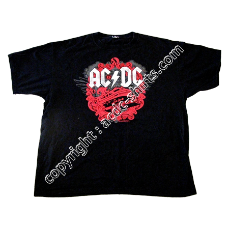 Shirt Canada AC/DC 2010 recto