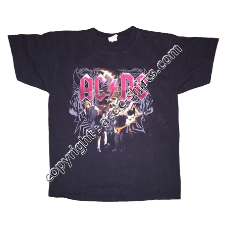 Shirt Canada AC/DC 2010 recto