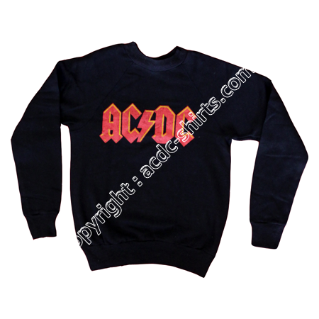 Sweat Europe AC/DC 1980 recto