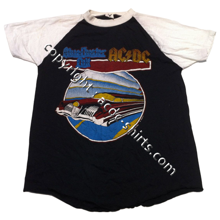 Shirt USA AC/DC 1980 recto