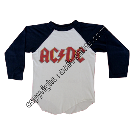 Shirt USA AC/DC 1980 recto