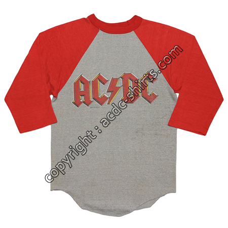 Shirt USA AC/DC 1980 recto