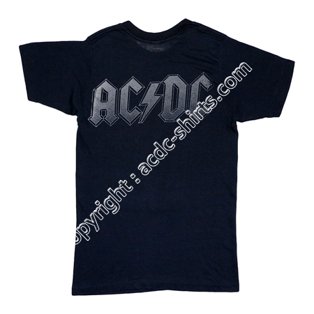 Shirt world AC/DC 1980 verso