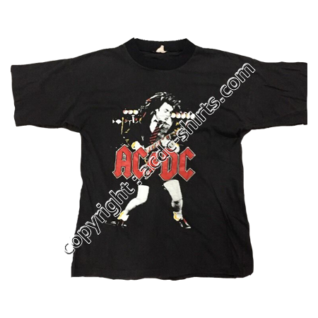 Shirt Australia AC/DC 1988 recto