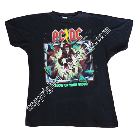 Shirt Europe AC/DC 1988 recto