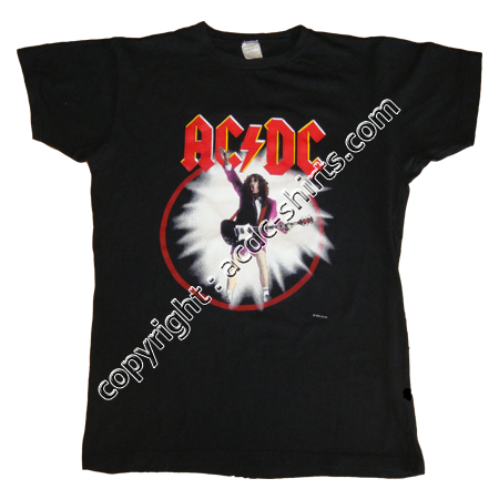 Shirt Europe AC/DC 1988 recto