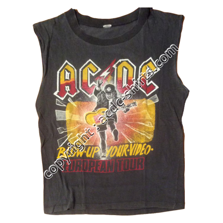 Shirt Europe AC/DC 1988 recto