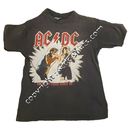 Shirt USA AC/DC 1988 recto