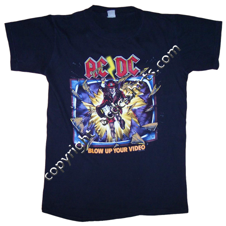 Shirt USA AC/DC 1988 recto