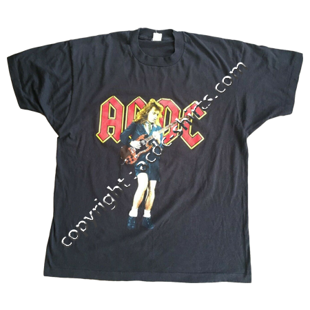 Shirt USA AC/DC 1988 recto