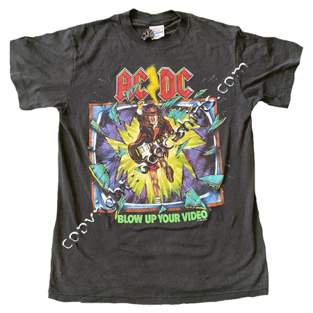 Shirt World AC/DC 1988 recto