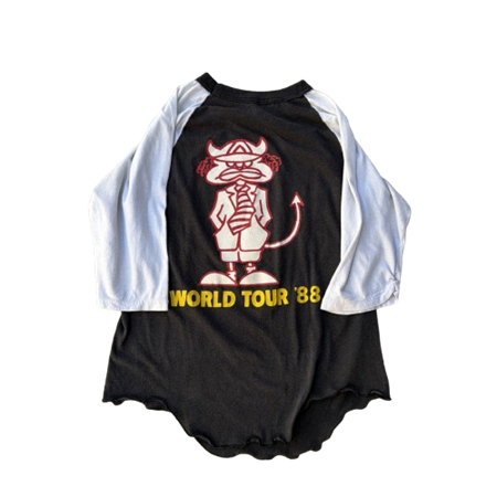 Shirt World AC/DC 1988 verso