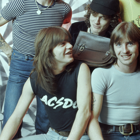 Shirt Europe AC/DC 1977 verso