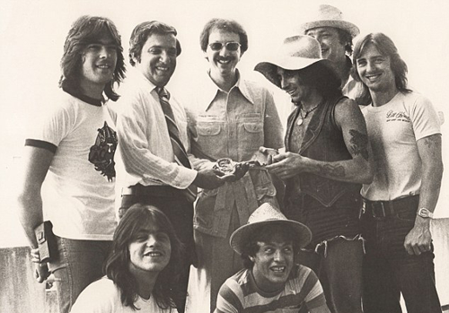 Shirt USA AC/DC 1979-80 recto