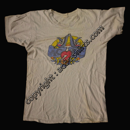 Shirt USA AC/DC 1977 recto