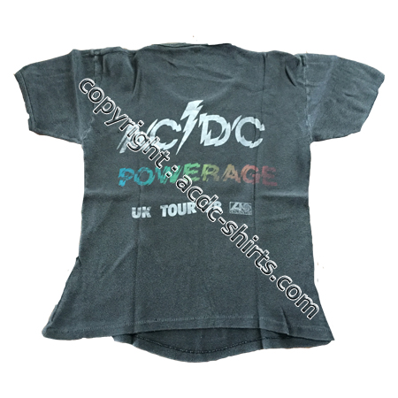 Shirt USA AC/DC 1978 verso