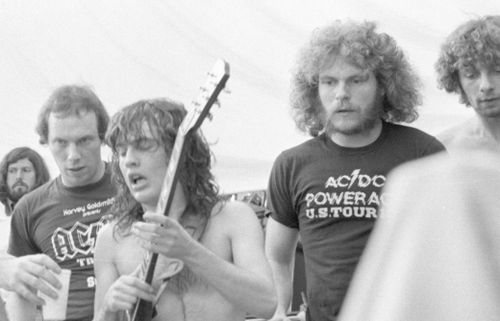 Shirt German AC/DC 1980 verso