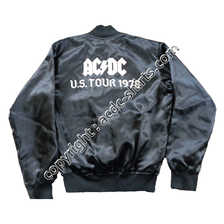 Shirt USA AC/DC 1978 verso