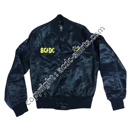 Shirt USA AC/DC 1979-80 recto