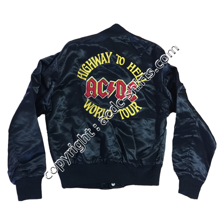 Shirt USA AC/DC 1979-80 verso