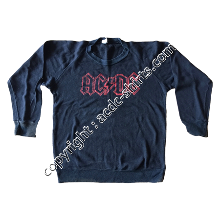 Shirt USA AC/DC 1979-80 recto