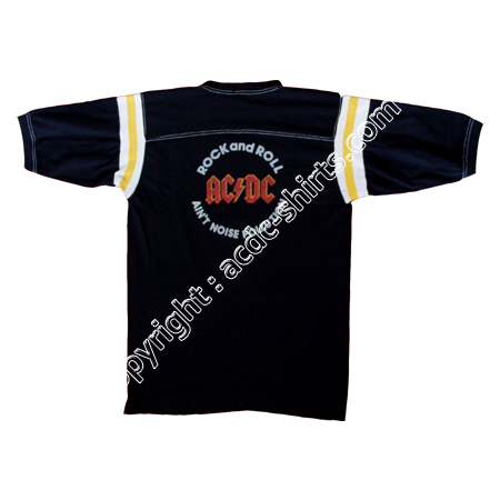 Shirt German AC/DC 1980 verso